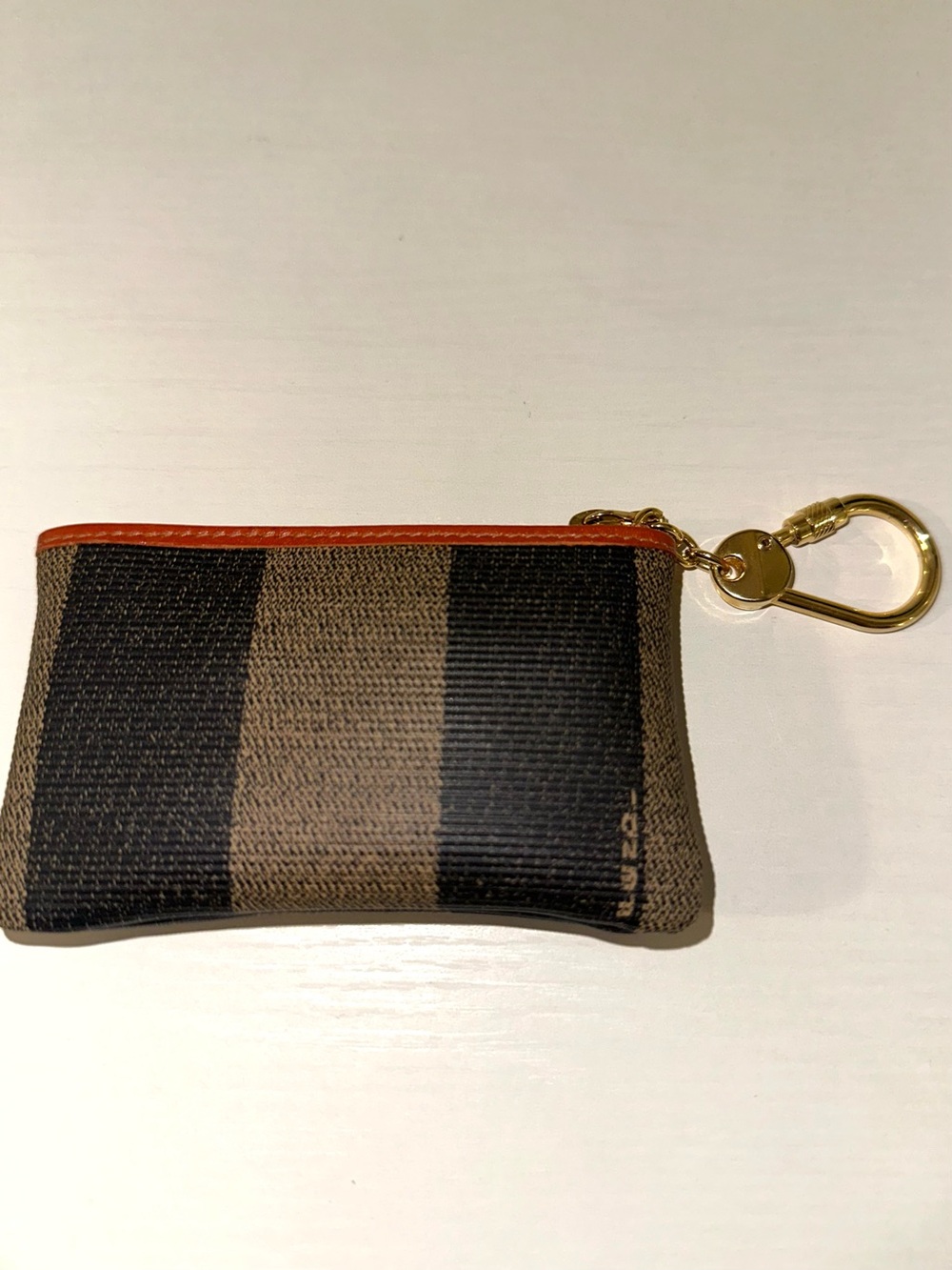FENDI Pequin Key Holder/Coin Purse Pouch - Picture 4 of 7